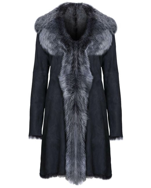 Infinity Leather Black Toscana Sheepskin Suede Trench Coat-Tbilisi