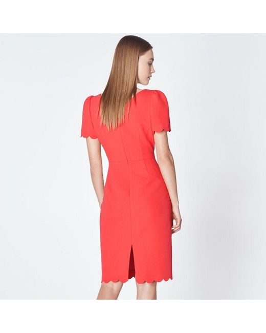 L.K.Bennett Red Enid Dress