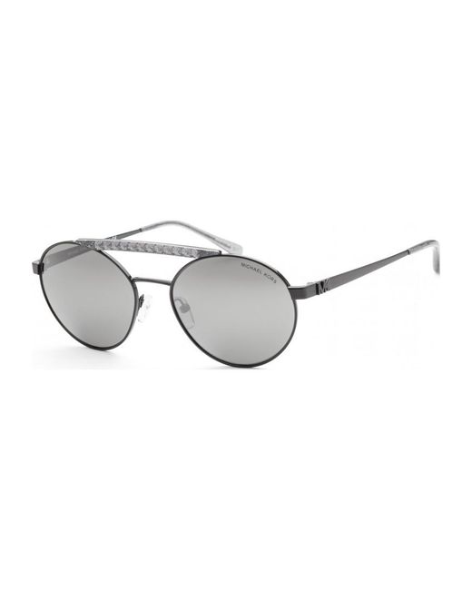 Michael Kors Black Mk1083-11226G-55 Mk1083 55 11226G Milos Sunglasses for men