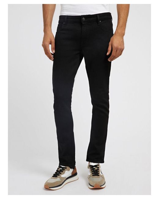 Guess Black Miami Skinny Fit Denim Jeans for men
