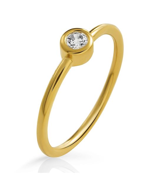 Orphelia Metallic 'Classic' 925 Sterling Ring