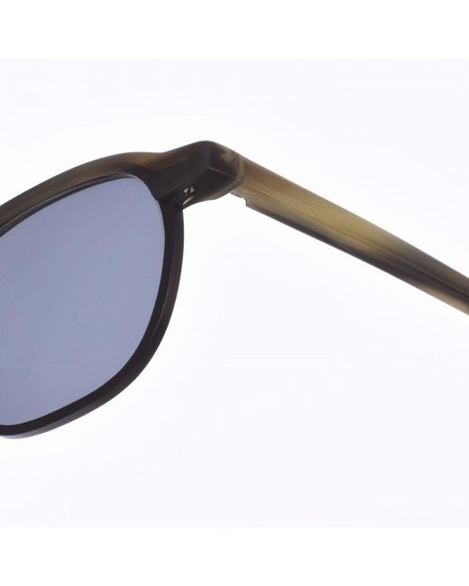 Zen Blue Square-Shaped Acetate And Metal Sunglasses Z513 for men