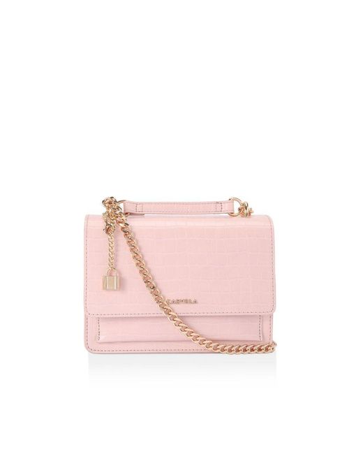 Carvela Kurt Geiger Pink Latte Shoulder Bag