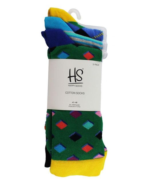 Happy Socks Green Hs By for men
