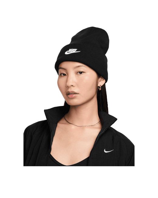 Nike Black Adult Futura Peak Beanie