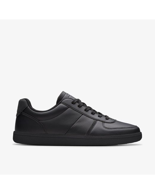 Clarks Black Fosse Go Trainers for men