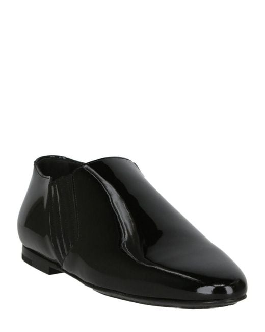 Saint Laurent Black Patent Leather Dress Shoes for men