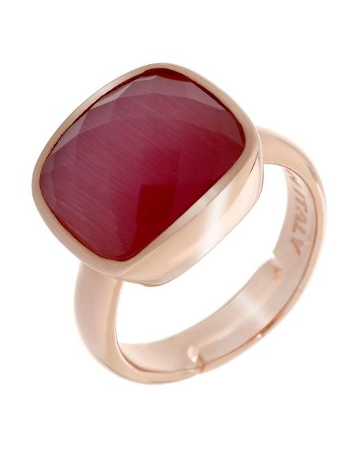 Orphelia Pink 925 Sterling Ring