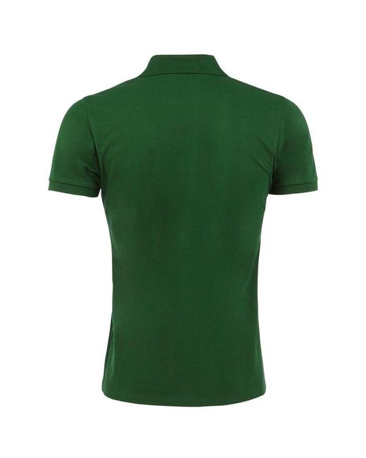 Sol's Green Perfect Pique Short Sleeve Polo Shirt (Bottle) Cotton for men