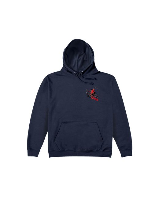 Park Fields Blue Pierce Archive Ski Style Graphic Hoodie Cotton