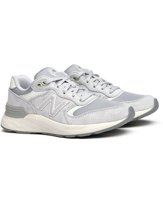 New Balance White Freshfoam 880 Trainers