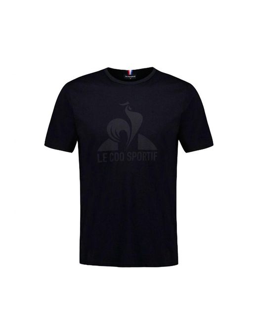 Le Coq Sportif T Shirt Homme Authentiek in het Black voor heren