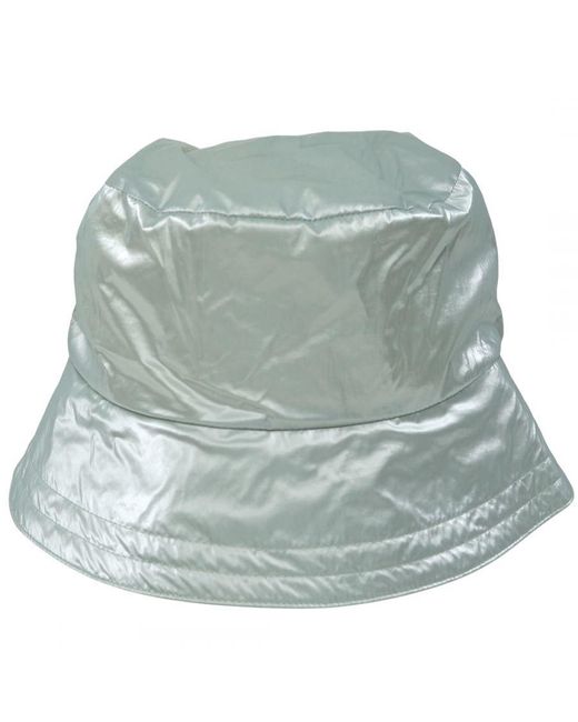 Parajumpers Blue Bucket Hat Shiny Cap Textile