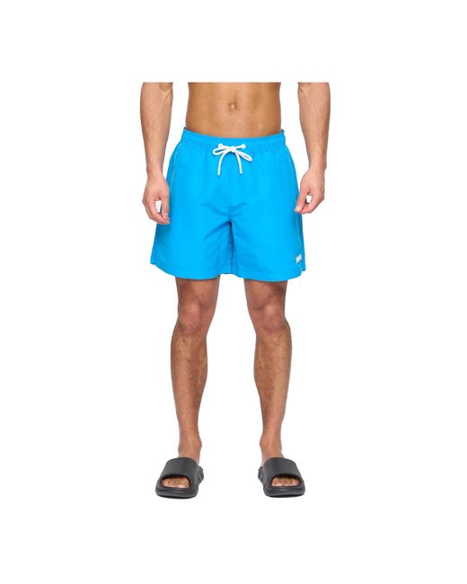 Henleys Blue Henpool Swim Shorts for men