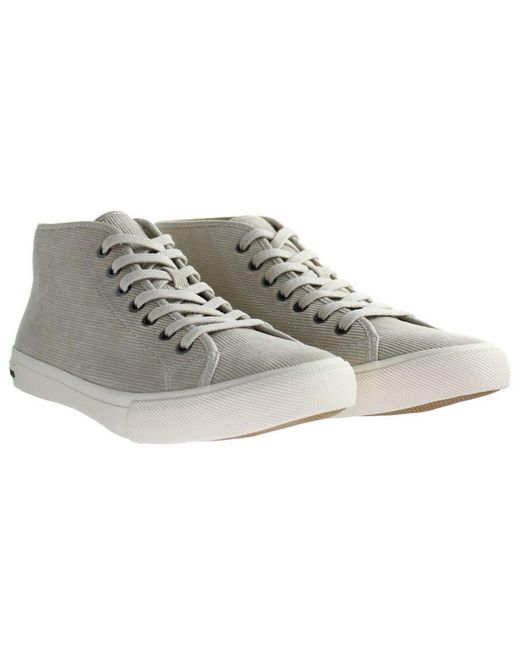 Seavees Gray California Special Cobblestone Cordies Shoes Felt for men