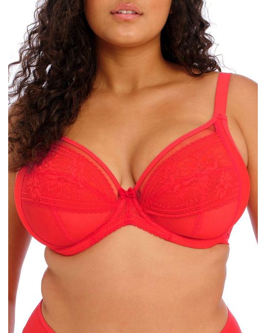 Elomi Red Kendra Plunge Bra