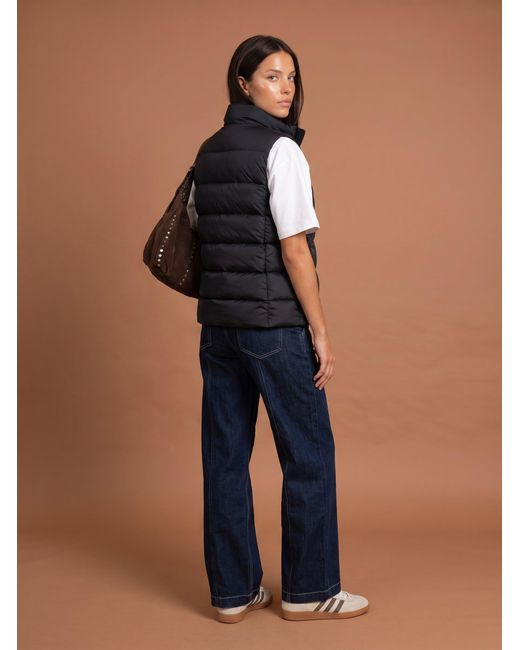 Urban Bliss Blue Lightweight Bag Puffer Gilet