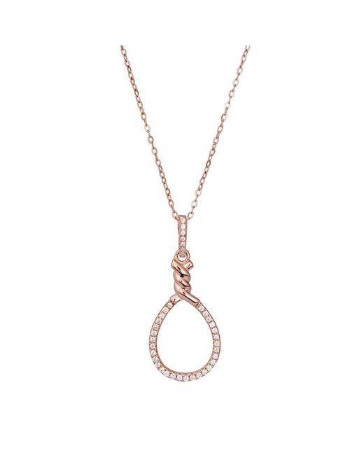 Orphelia Metallic 'Aava' 925 Sterling Set: Necklace + Earrings + Ring
