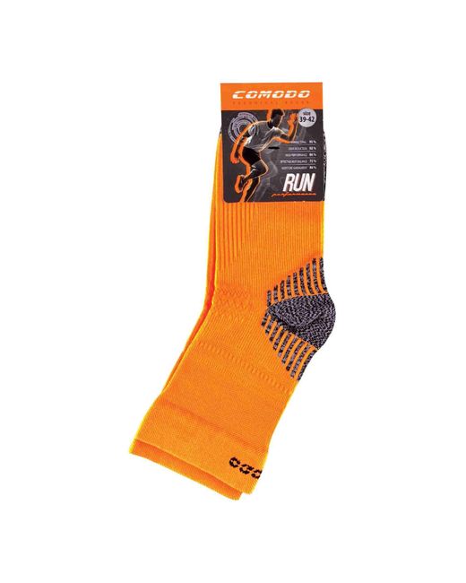 Comodo Orange 1 Pack Low Cut Ankle Compression Running Socks for men