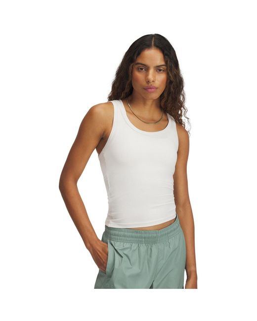 Under Armour White Meridian Core Tank