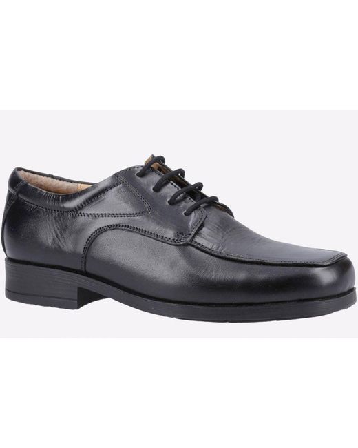 Amblers Safety Black Birmingham Lace Gibson for men