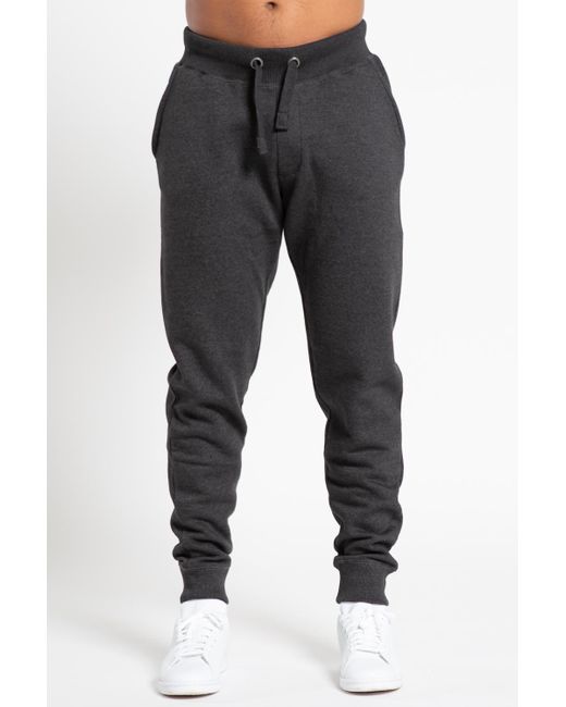 French Connection Blue Cotton Blend Joggers for men