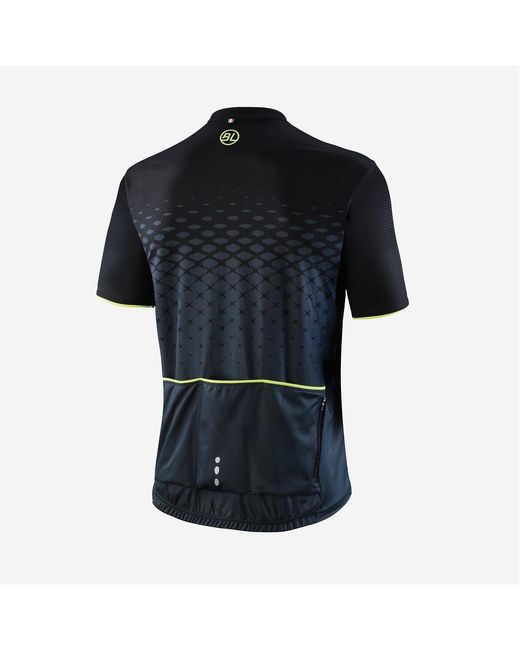 Bicycle Line Black Ss Jersey Rayon for men