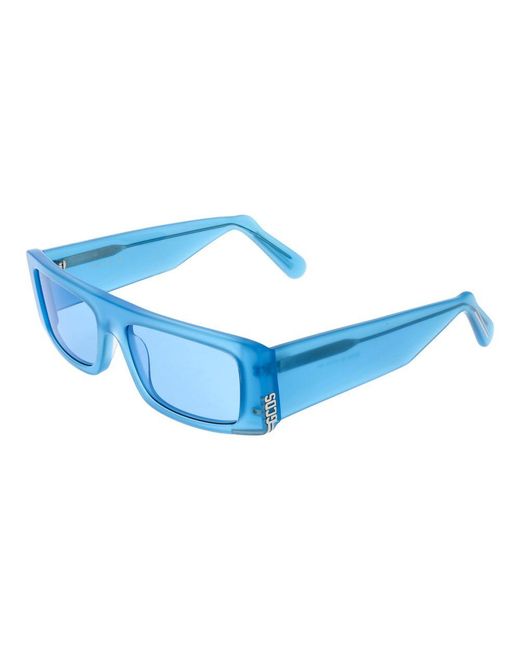 Gcds Blue Unisex Sunglasses
