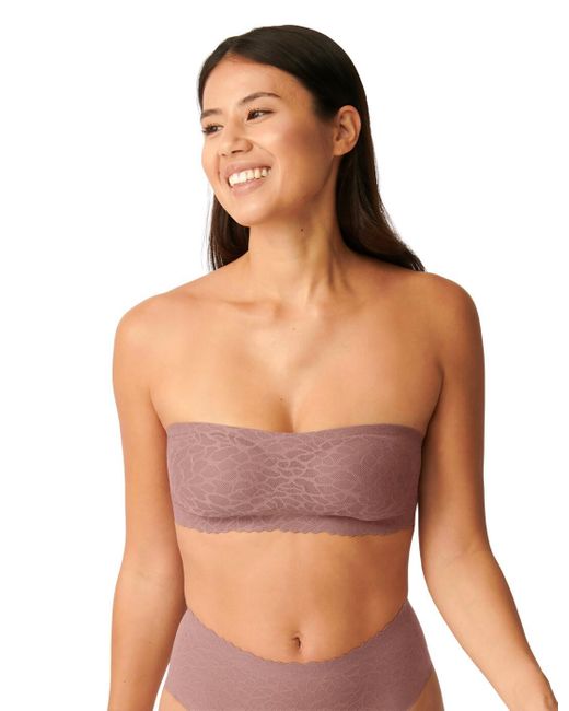 Sloggi Brown Zero Feel Lace 2.0 Bandeau Bra