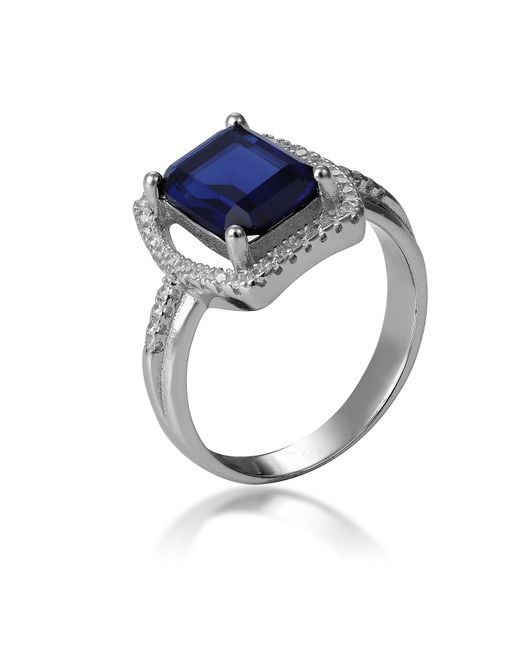 Orphelia Blue 925 Sterling Ring