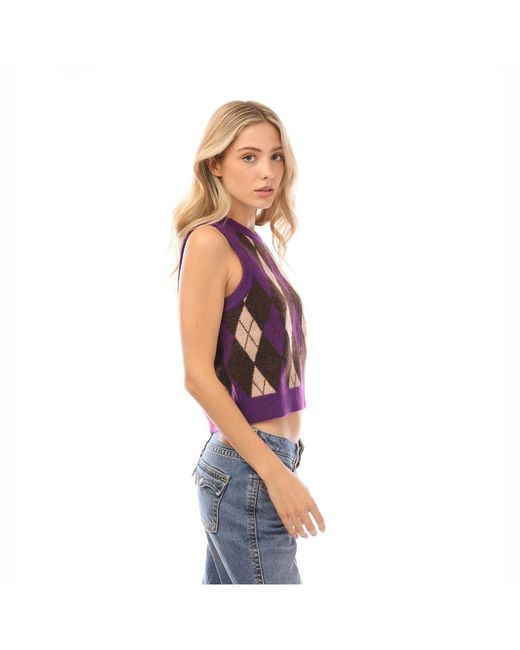 Levi's Red Levi's Deja Vu Cropped Crew Neck Sweater