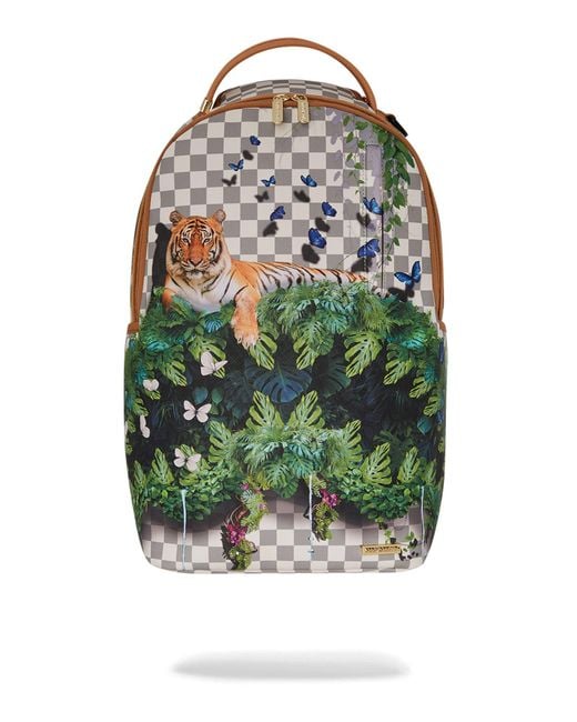 Sprayground Green Tiger Chilling