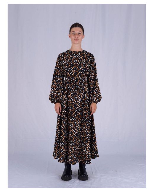 Anonyme Designers Black Dots&dots Donatella Dress