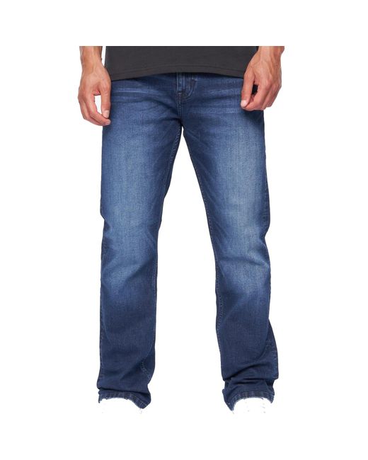 Duck and Cover Blue Janstar Straight Leg Jeans for men