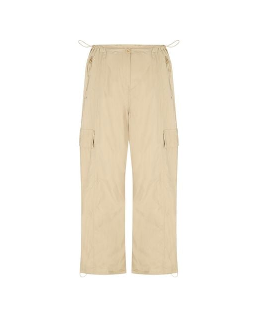 Timberland Natural Adult Parachute Wide Cargo Trousers (Safari)