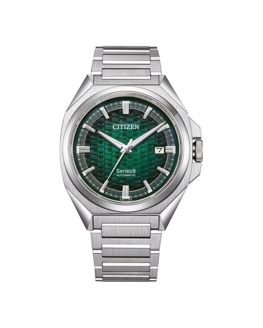 Citizen Serie 8 Herren Armbanduhr Nb6050-51W in Gray für Herren