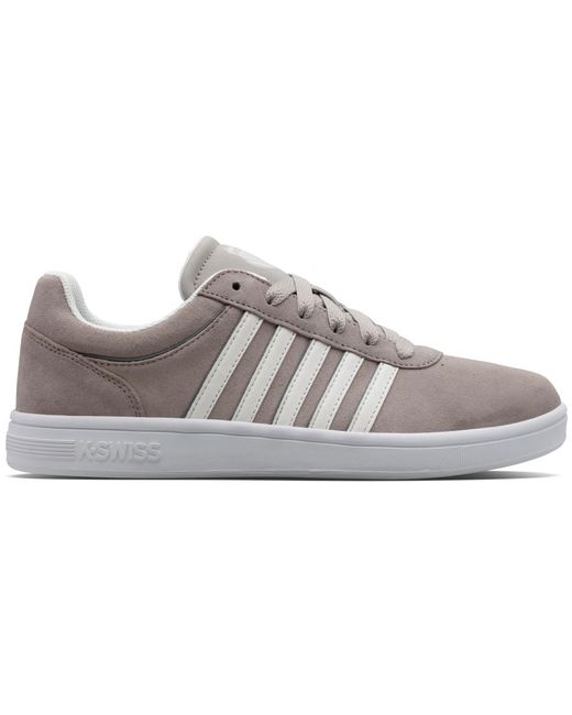 K swiss sales suede shoes