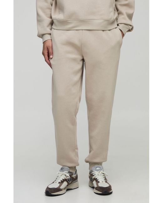 BoohooMAN Natural Basic Regular Fit Jogger for men