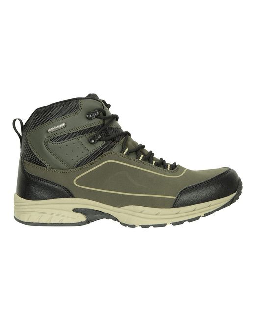 Mountain Warehouse Green Ramble Softshell Waterproof Boots for men