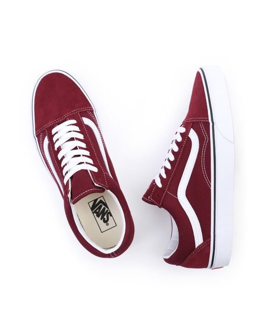 Vans Red Old Skool Sneakers