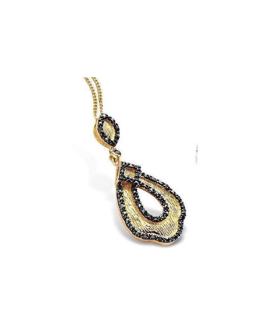 Orphelia Metallic 925 Sterling Pendant With Chain