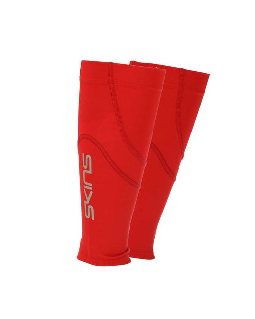 Skins Red Accessories Series-3 Mx Calf Sleeves for men