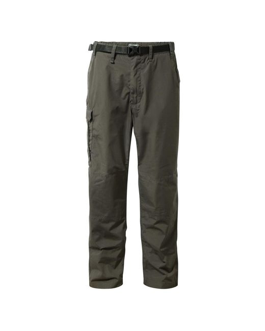 Craghoppers Gray Kiwi Classic Trousers (Bark) for men