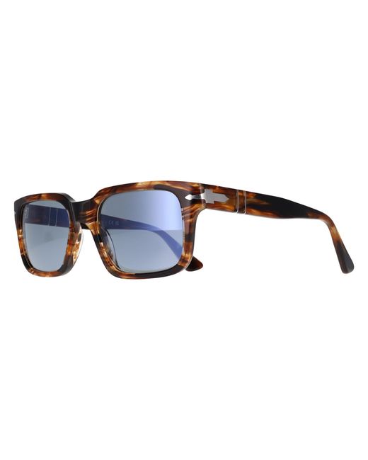 Persol Blue Rectangle Striped & Light Po3272S for men