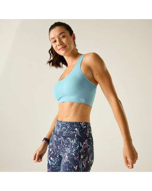 Dare 2b Blue Ladies Dont Sweat It Ii Sports Bra (Nordic)