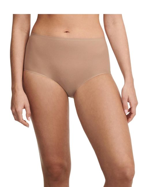Chantelle White Softstretch High Waisted Brief