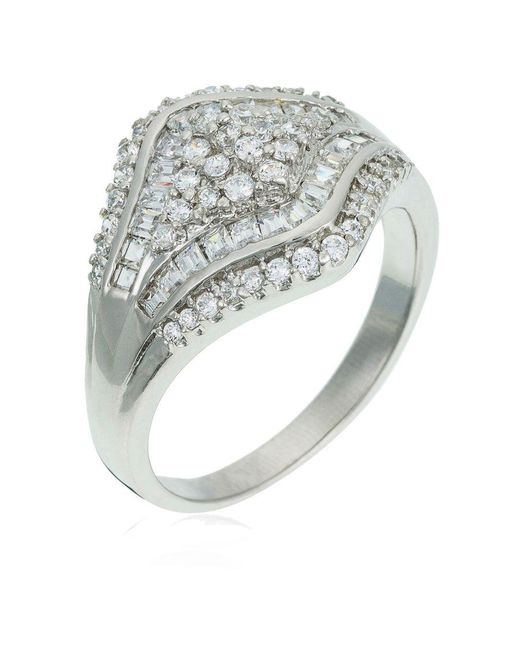 Orphelia Metallic 925 Sterling Ring