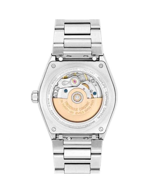 Frederique Constant White Frédérique Highlife Watch Fc-303Wg2Nh6B Stainless Steel