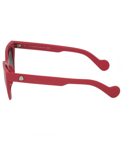 Moncler Red Ml0076 72B Sunglasses