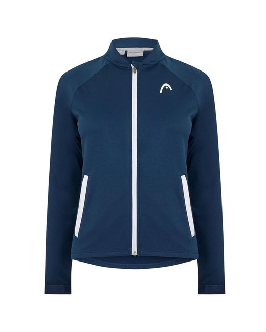 Head Blue Ladies Logo Full Zip Raglan Track Jacket